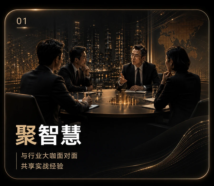 聚智慧:与行业大咖面对面,共享实战经验