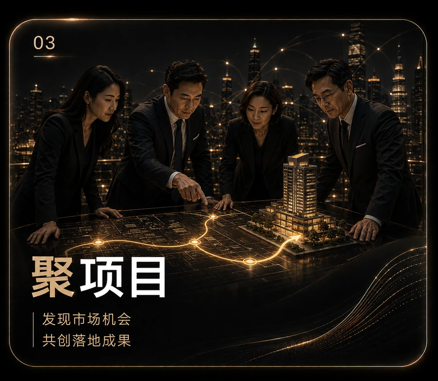 聚项目:发现市场机会,共创落地成果